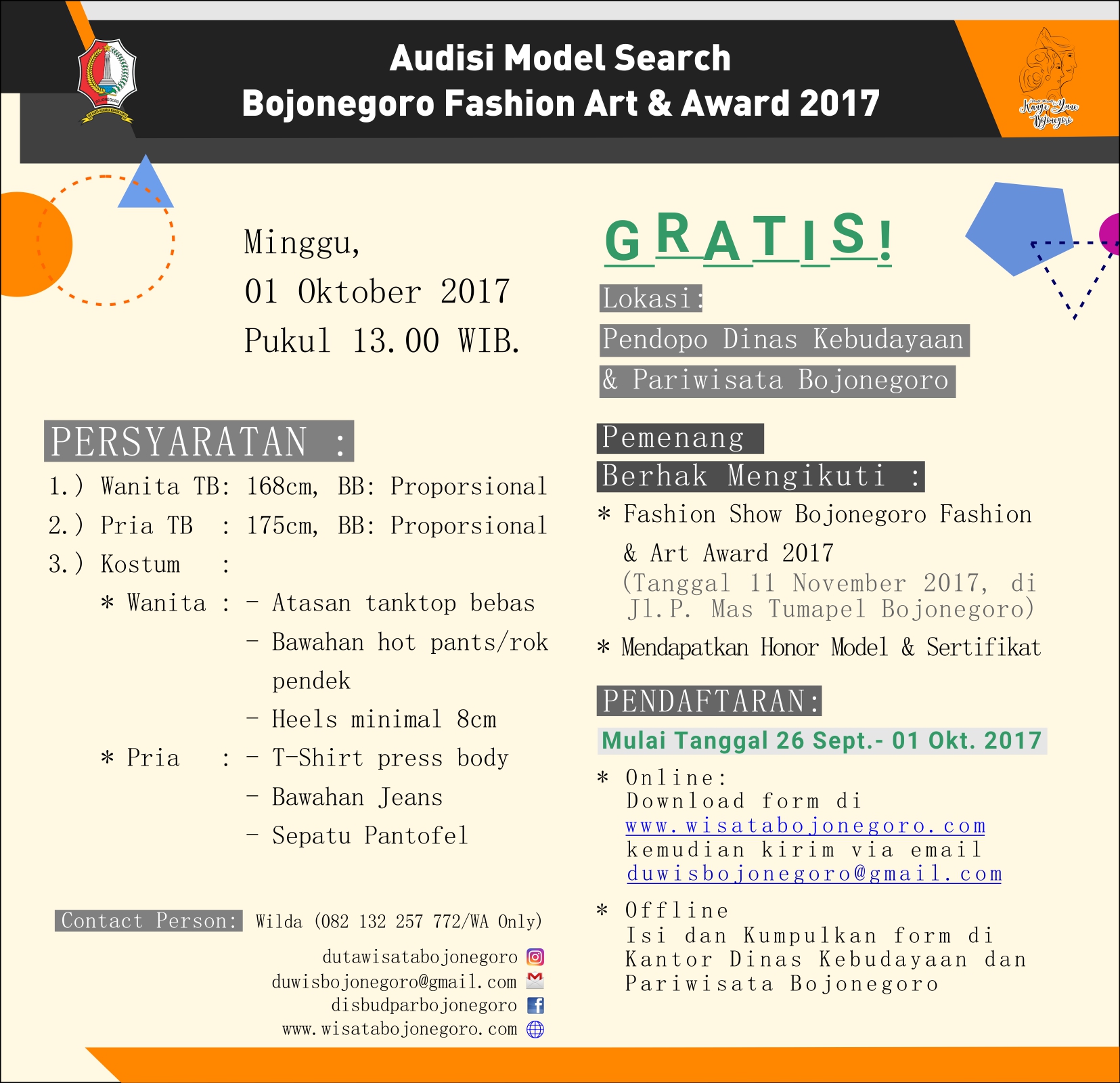 brosur model search fashion batik