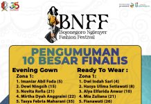 PENGUMUMAN 10 BESAR FINALIS BNFF 2022